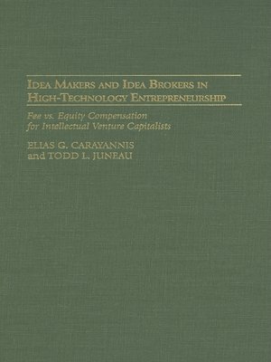cover image of Idea Makers and Idea Brokers in High-Technology Entrepreneurship